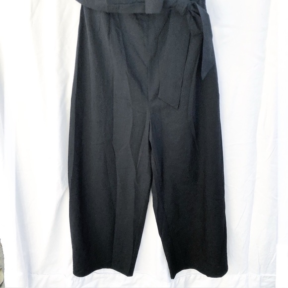 ASTR THE LABEL | NWT ZION STRAPLESS TIE WAIST WIDE LEG JUMPSUIT IN BLACK LARGE - Picture 14 of 15